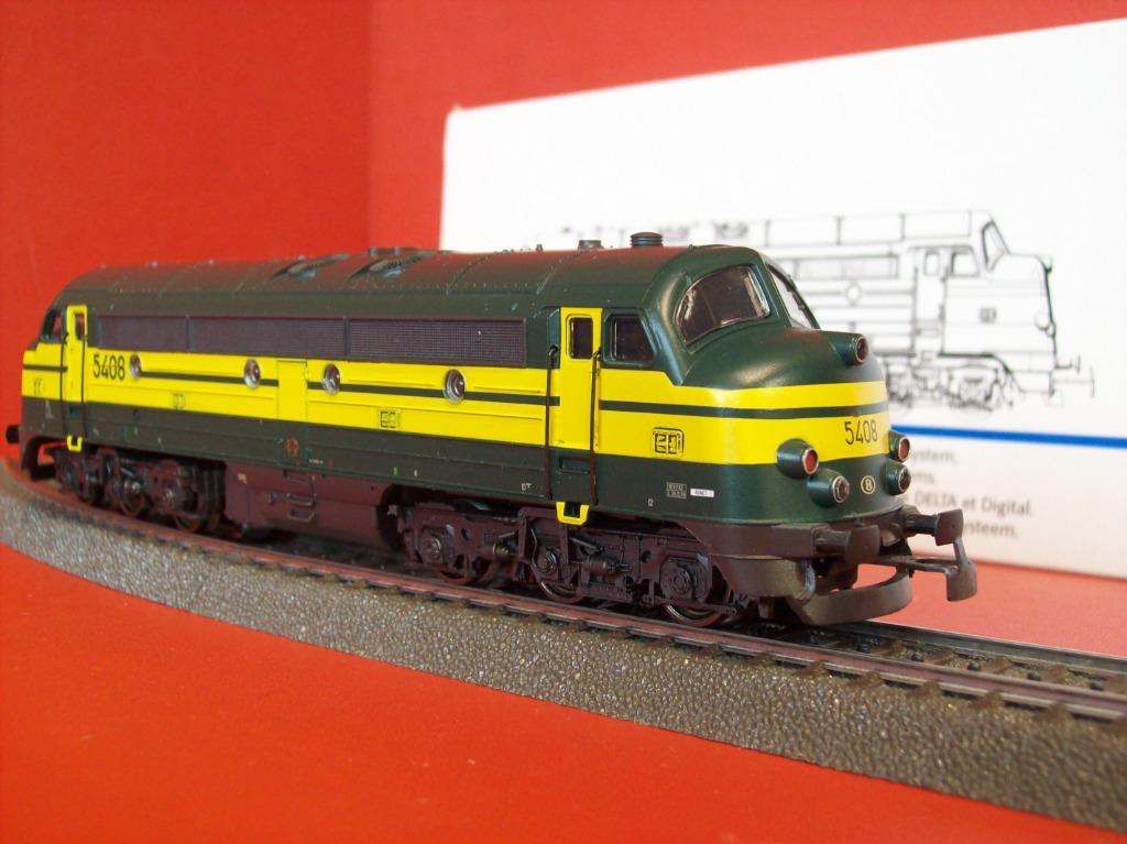 Märklin 34661 - Loco Gros Nez 5408 SNCB - HO delta DIGITAL, Hobby & Loisirs créatifs, Trains miniatures | HO, Enlèvement ou Envoi