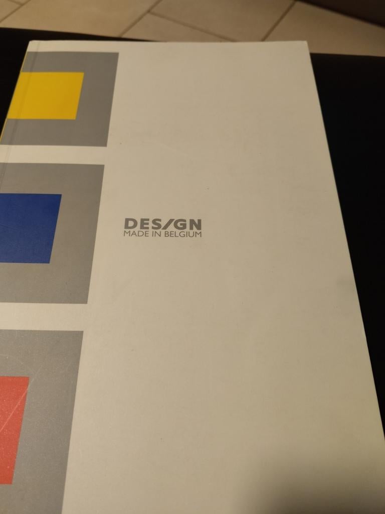 Design in Belgium kunst boek, Boeken, Ophalen of Verzenden, Gelezen