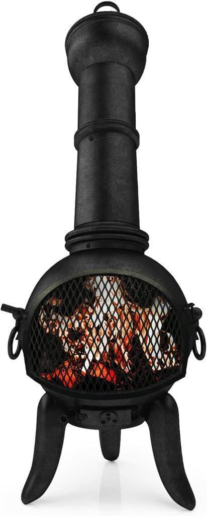 Patio Kachel Open haard Tuin Terras Vuurplaats Vuurkorf Hout, Ophalen, Nieuw