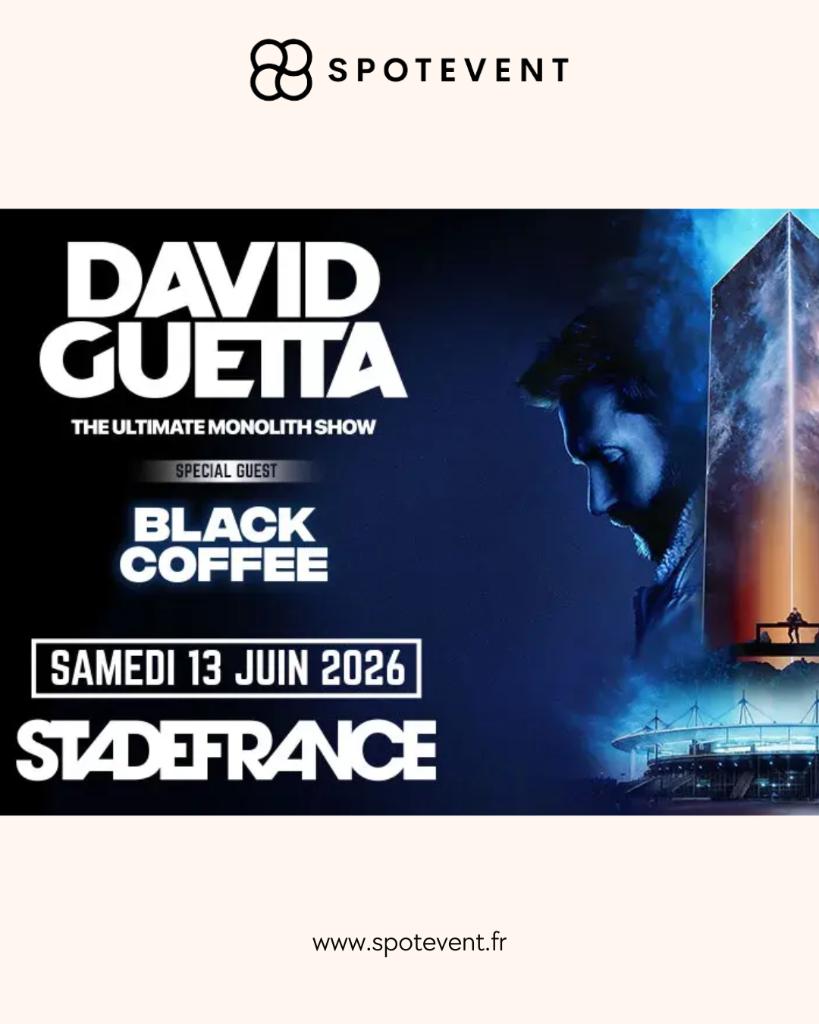 David Guetta - Tickets / Places - Concert, Tickets & Billets, Concerts | House, Techno & Trance