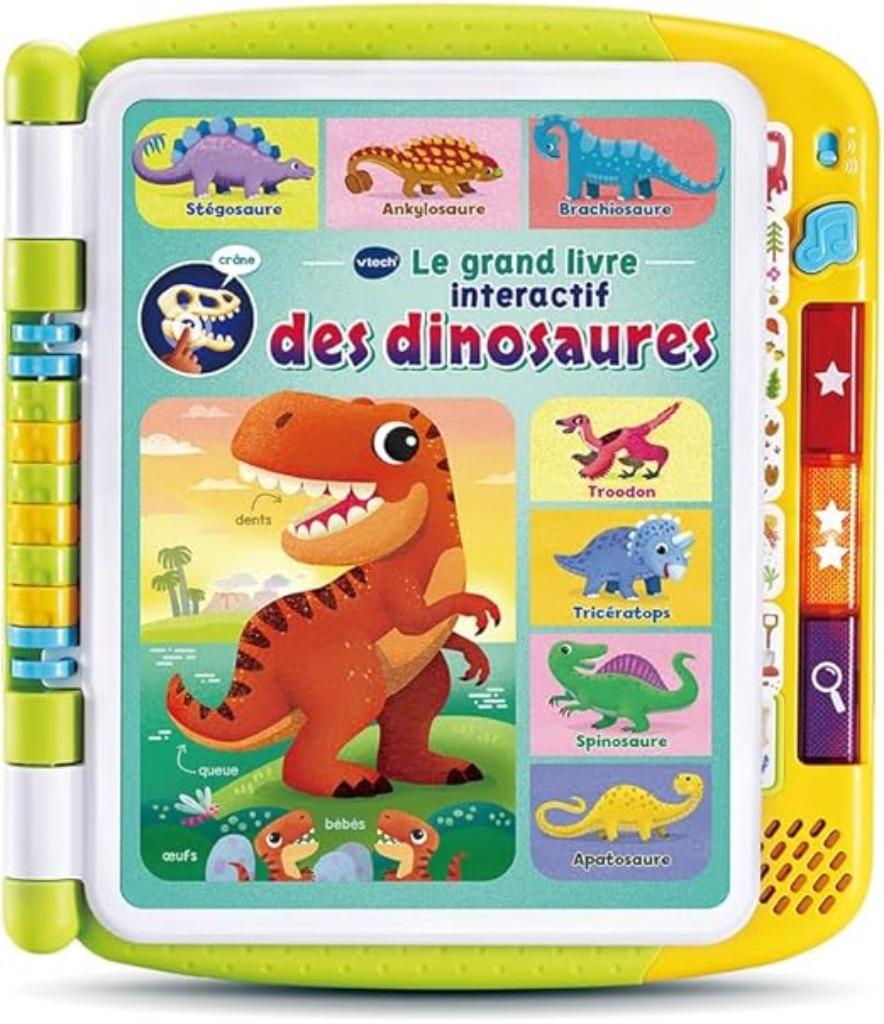 VTech Le grand livre interactif des dinosaures, Enfants & Bébés, Neuf, -, -, Vtech