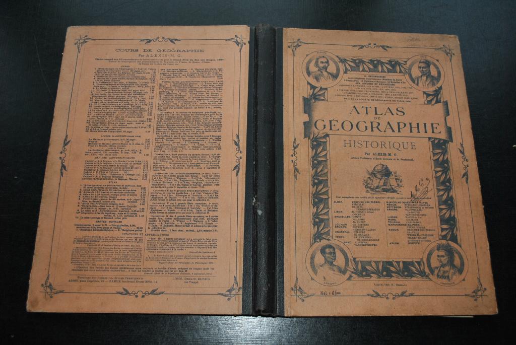 ALEXIS ATLAS DE GEOGRAPHIE PHYSIQUE ET POLITIQUE HISTORIQUE, Gelezen, Overige atlassen, Ophalen of Verzenden, België