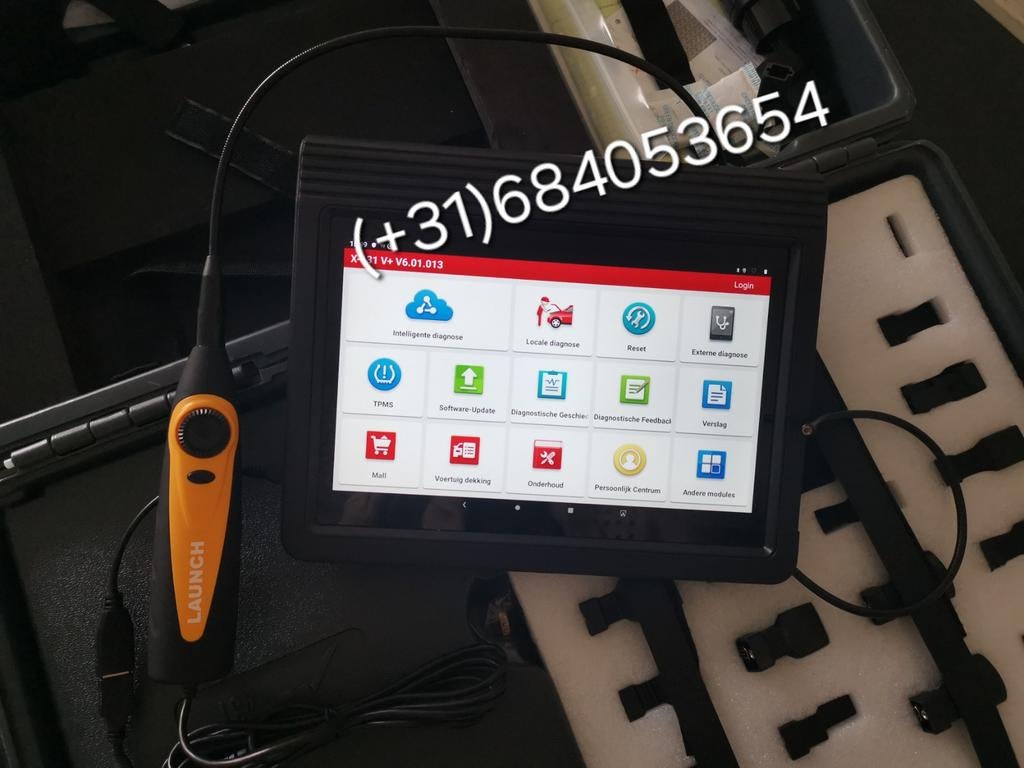 Launch X431 V+ 10 inch Universeel uitleesapparaat inleren, Auto diversen, Autogereedschap, Nieuw, Ophalen of Verzenden