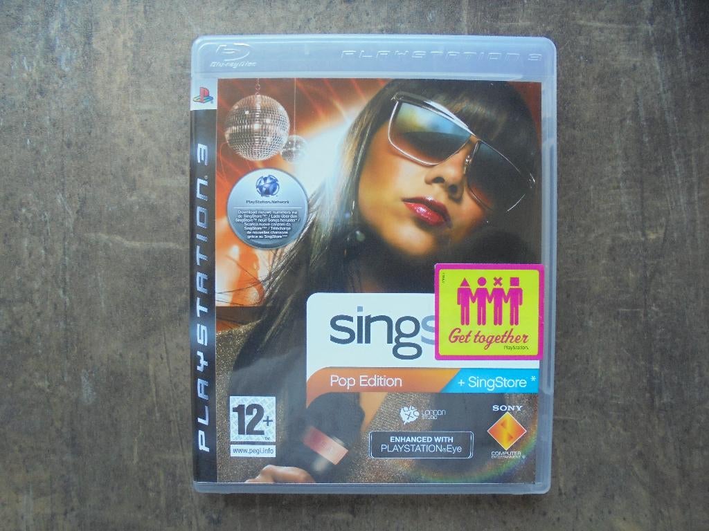SingStar Pop Edition voor PS3 (zie foto's) III, Games en Spelcomputers, Games | Sony PlayStation 3, Muziek, Gebruikt, Ophalen of Verzenden