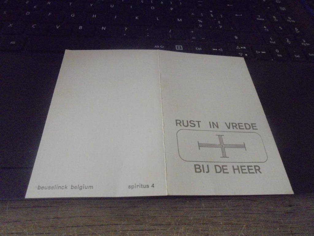 dp Gustaaf Demeire, Verzamelen, Ophalen of Verzenden, Bidprentje