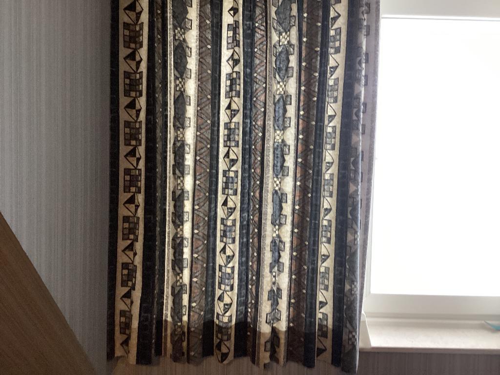 Overgordijnen, Huis en Inrichting, Stoffering | Gordijnen en Lamellen, Ophalen of Verzenden, Gebruikt, Blauw