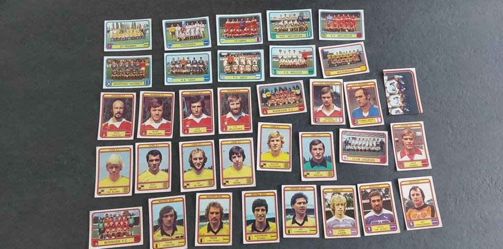34 autocollants panini différents 1978/79, Envoi, Comme neuf, Plusieurs autocollants