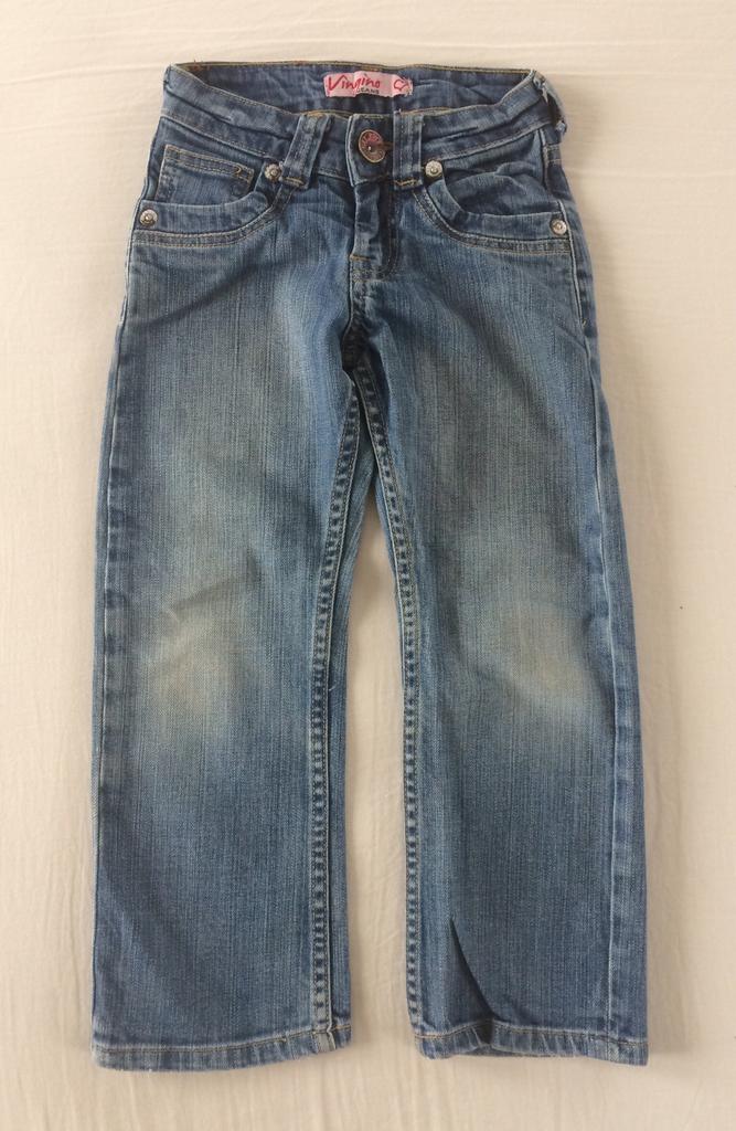 Pantalon en jean Vingino 6 y 116, Pantalon, Enlèvement ou Envoi, Fille, Utilisé