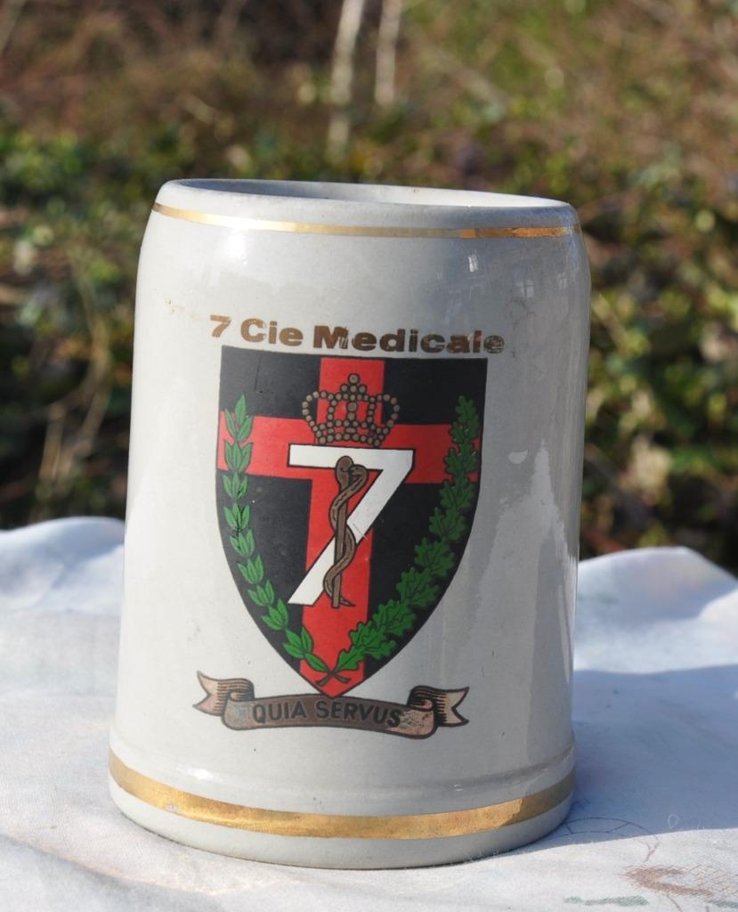 chope militaire 7eme compagnie medicale, Collections, Objets militaires | Général, Enlèvement ou Envoi, Armée de terre, Autres types
