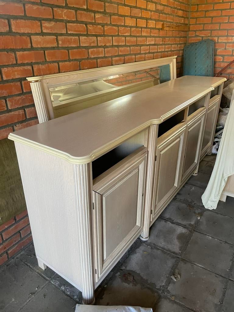 Volledige eetkamer ceruse perfect als nieuw 350€, Huis en Inrichting, Ophalen, Zo goed als nieuw