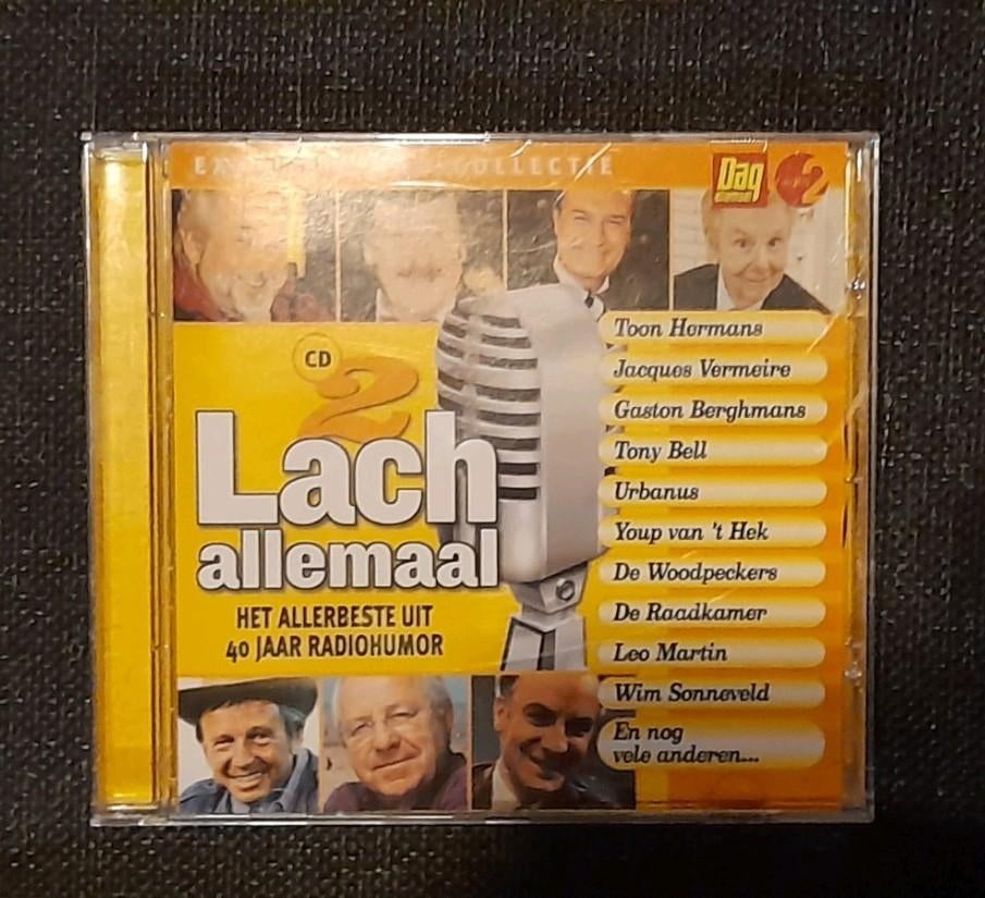 Cd Lach allemaal deel 2, het beste uit 40 jaar radiohumor, Ophalen of Verzenden, Zo goed als nieuw