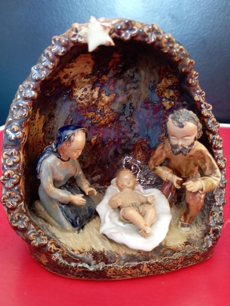 560) Delfim Manuel ( 1986) Kindje Jezus in kerststal, Enlèvement ou Envoi