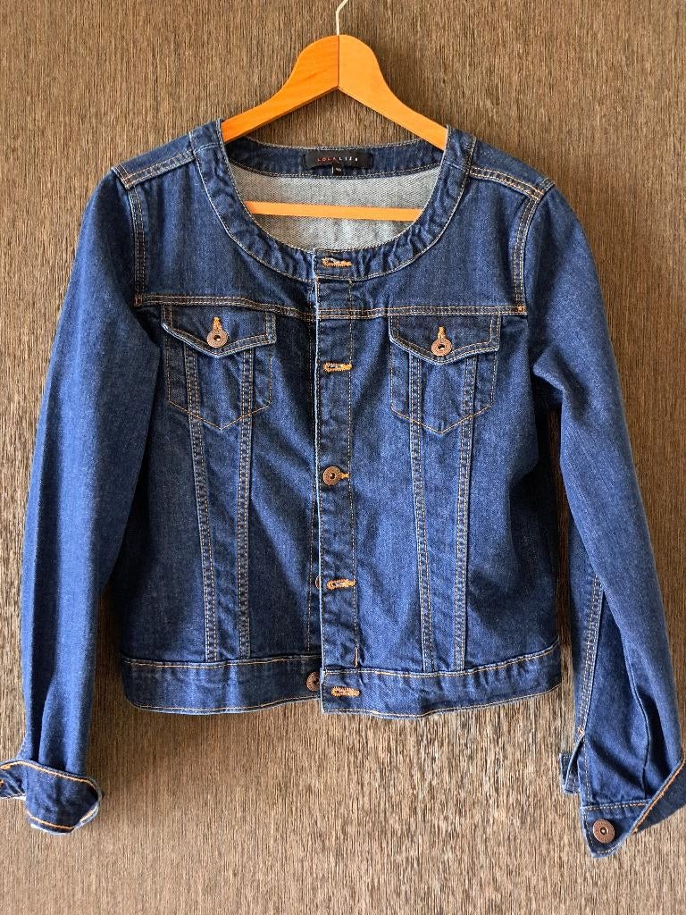 vest, jeans, mt 40, Lola Liza, nieuw, Nieuw, Ophalen of Verzenden, Jasje, Blauw