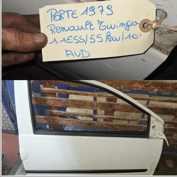 TWINGO 1.1ESS/55KW/10' VOORDEURHOUDER, Gebruikt, Ophalen of Verzenden, Renault, Voor