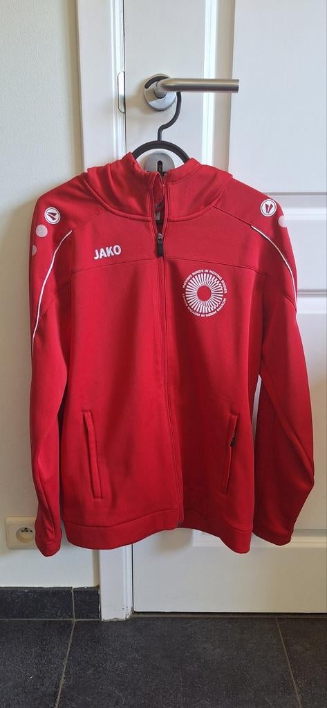 Trui UCLL (maat s), Vêtements | Hommes, Vêtements de sport, Rouge, Enlèvement ou Envoi, Comme neuf, Jako