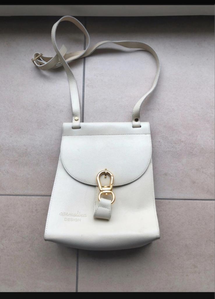 Schoudertas, Enlèvement ou Envoi, Comme neuf, Beige, Sac à bandoulière