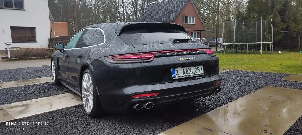 Porsche Panamera Sport Turismo 4 E-Hybride Chrono pack 2020, Autos, Cuir, Argent ou Gris, Achat, Euro 6