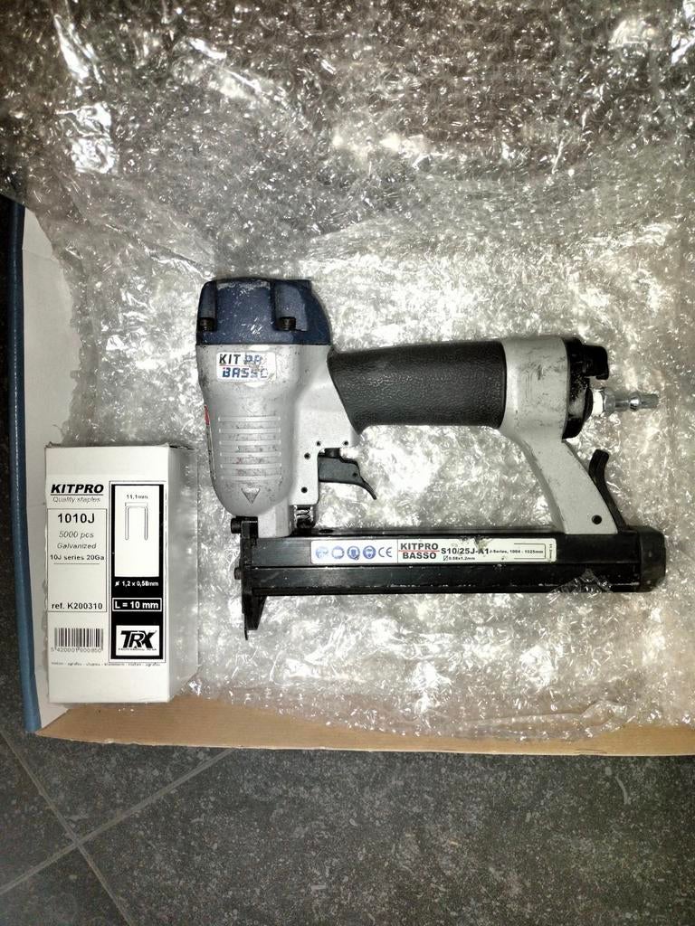 Kitpro basso nietpistool tacker pneumatisch, Doe-het-zelf en Bouw, Ophalen