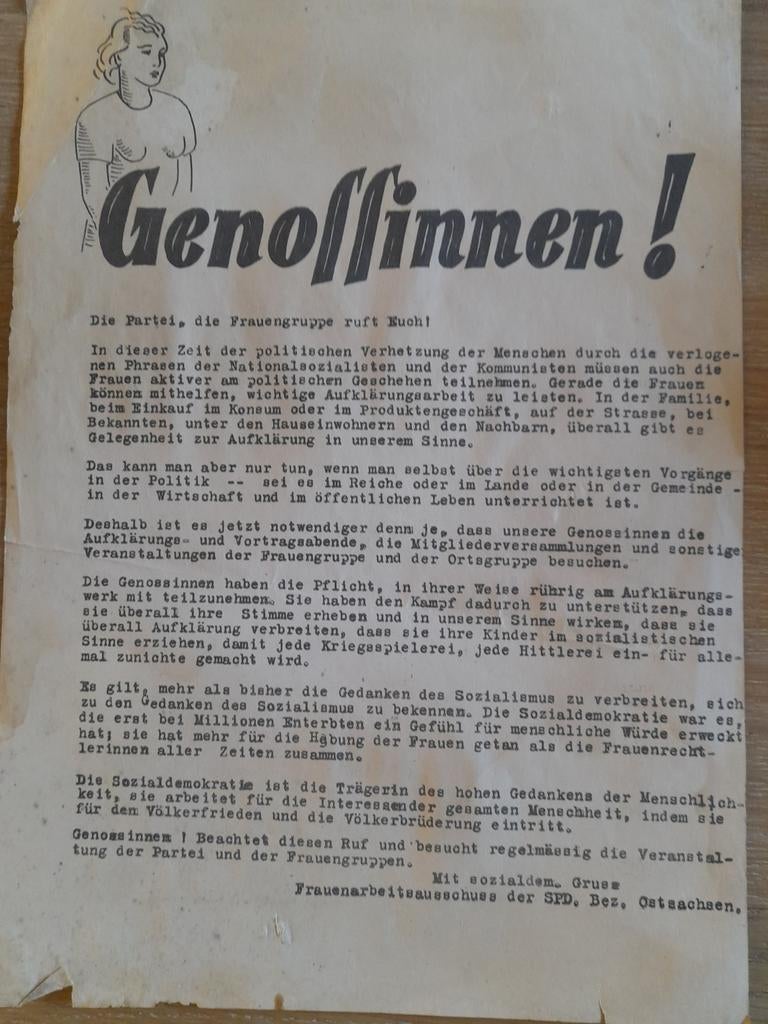 Genossinnen, Ophalen of Verzenden