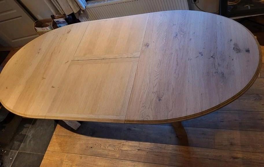 🤩🤩Eettafel EIK beauty OVAAL 🤩🤩250X114 CM MASSIEF 1191€, Huis en Inrichting, Tafels | Eettafels, Ophalen, Eikenhout, Vijf personen of meer
