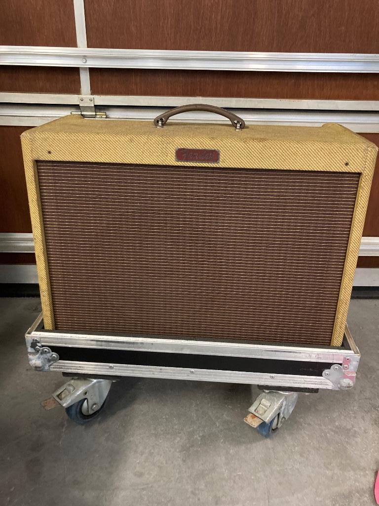 FAD gitaar lampen versterker + flight case, Enlèvement, Utilisé, Guitare, 50 à 100 watts