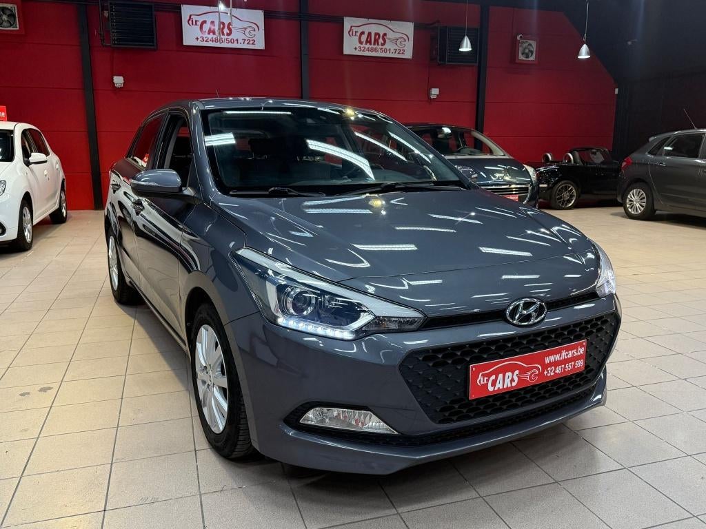 **HYUNDAI I20**AUTOMAAT**AIRCO**1.EIGENAAR**, Auto's, Stof, 4 cilinders, USB, Bedrijf