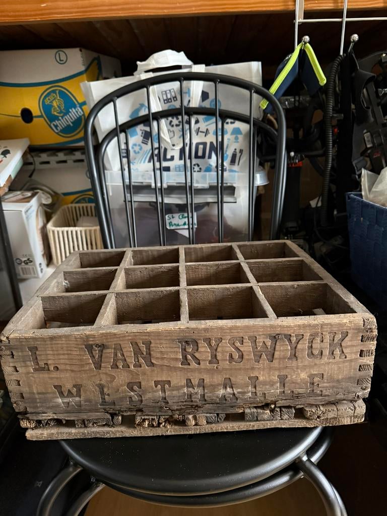 Bierbak westmalle, Ophalen, Zo goed als nieuw