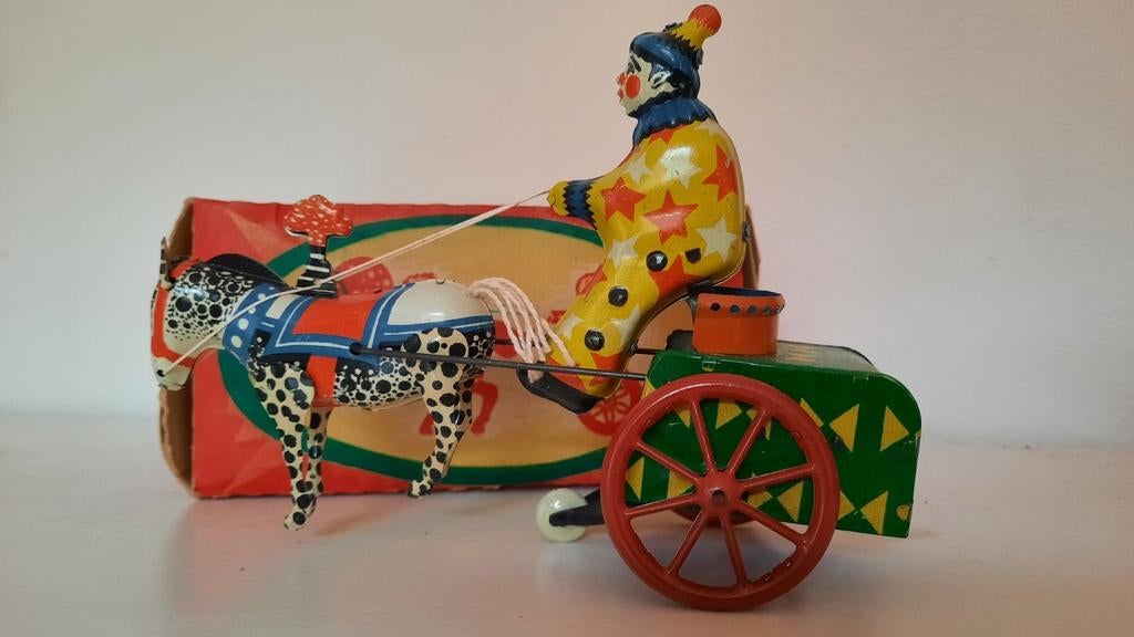 Vintage blikken speelgoed made in USSR, Antiek en Kunst, Ophalen of Verzenden