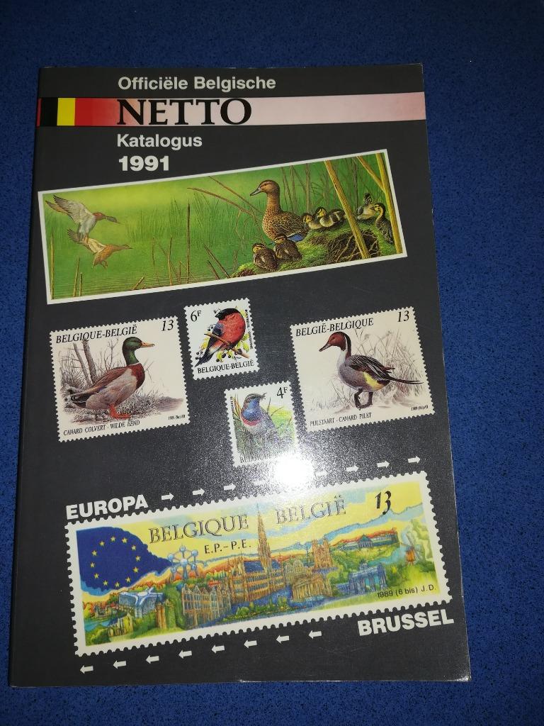 Catalogue philatélique officiel de la Belgique 1991, Enlèvement ou Envoi, Catalogue