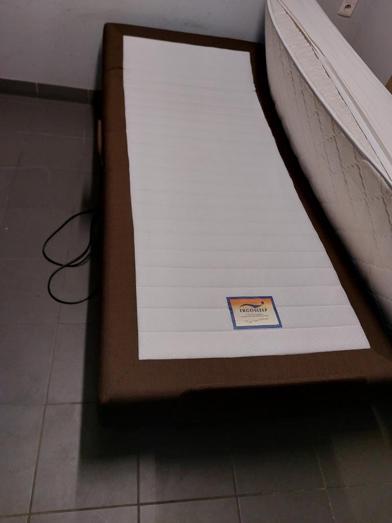 Ergosleep automatisch verstelbaar bed, Ophalen, Gebruikt, 90 cm, Eenpersoons