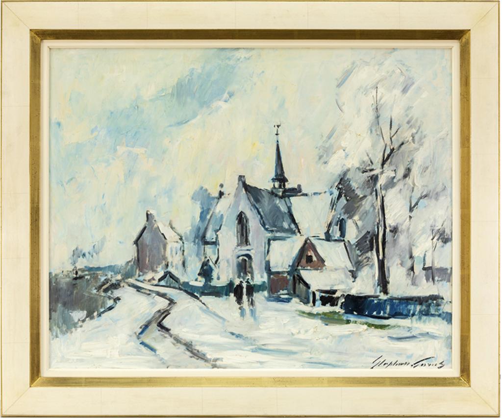 Stephan Gorus (1913-2012): Vlassenbroek (O/D, 122 x 112 cm), Ophalen