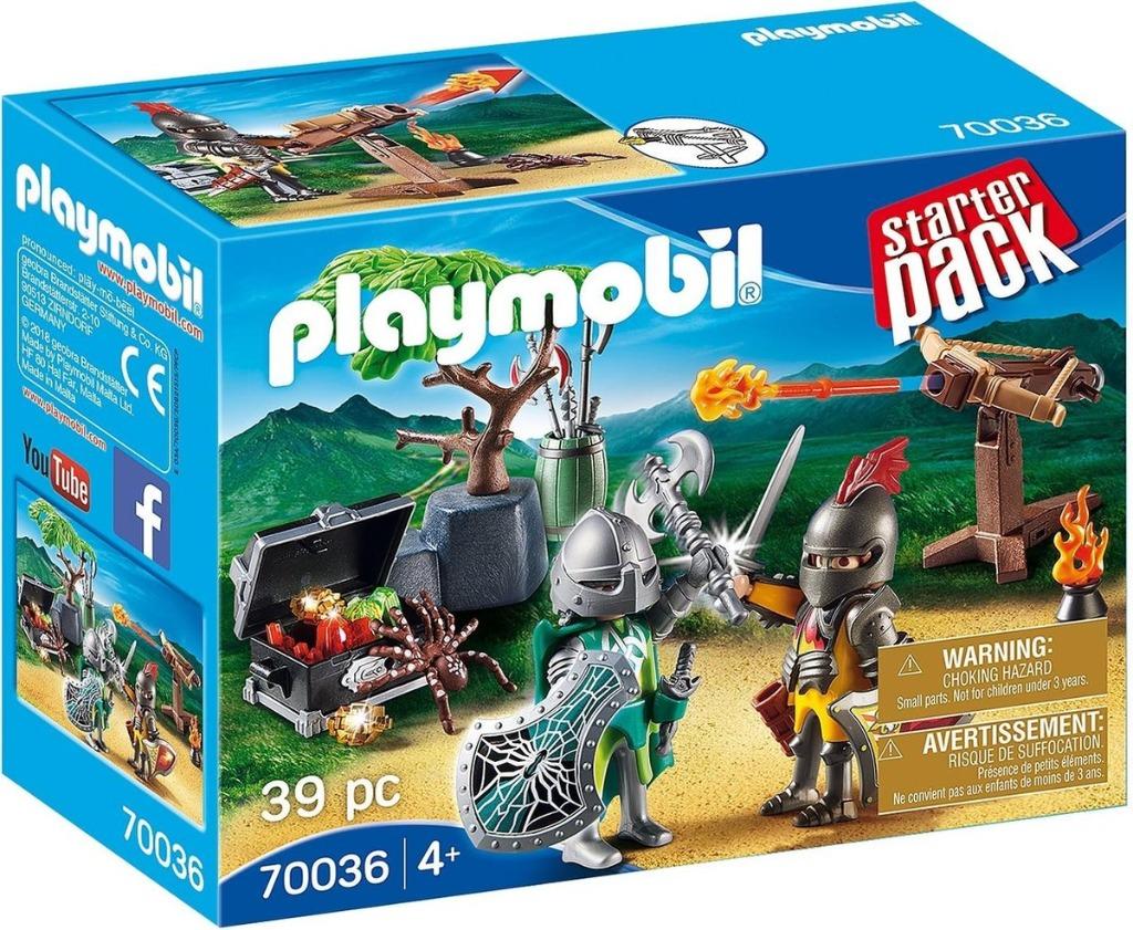 Playmobil 70036 Starterpack ridderduel, Ophalen of Verzenden, Zo goed als nieuw, Complete set
