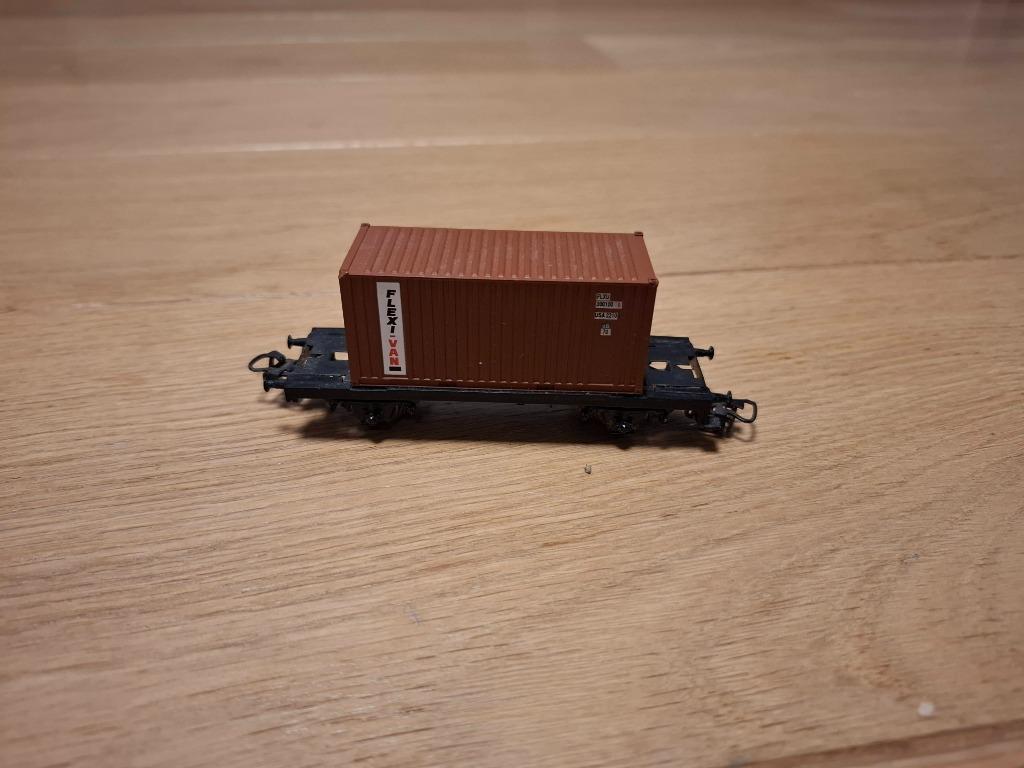 Märklin 4681C - wagon Flexi-Van SNCB, Enlèvement, Utilisé, Wagon, Märklin