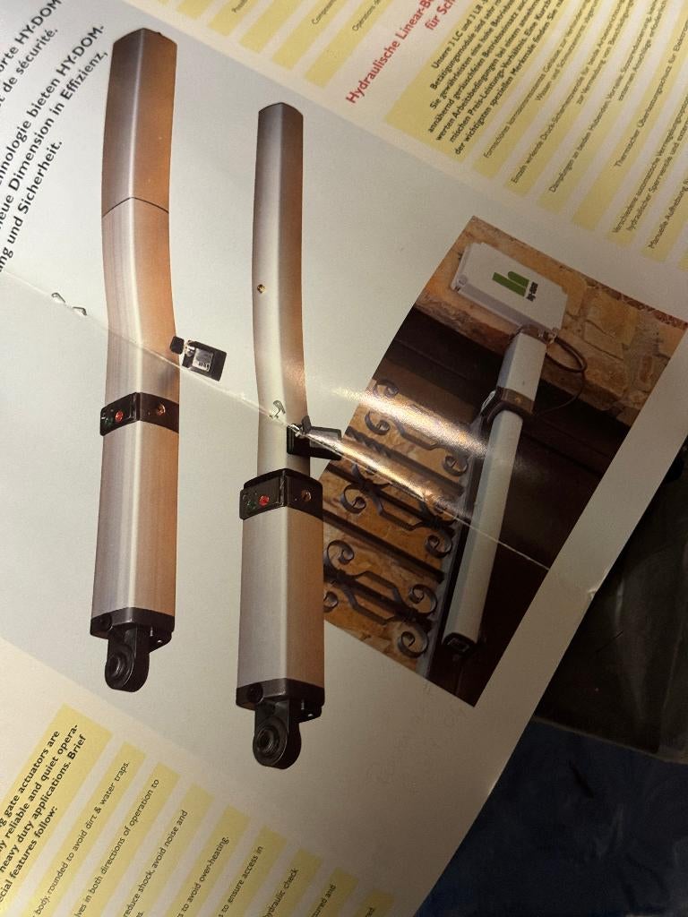 verni hydraulique barrière, Enlèvement, Neuf, 115 cm ou plus