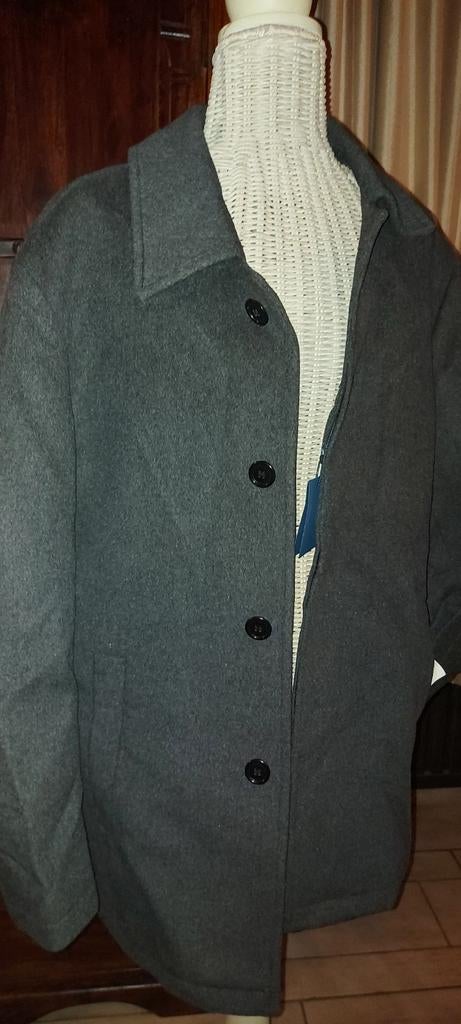 Overjas.wintermantel.nieuw maat 48 donkergrijs, Ophalen of Verzenden, Maat 48/50 (M)