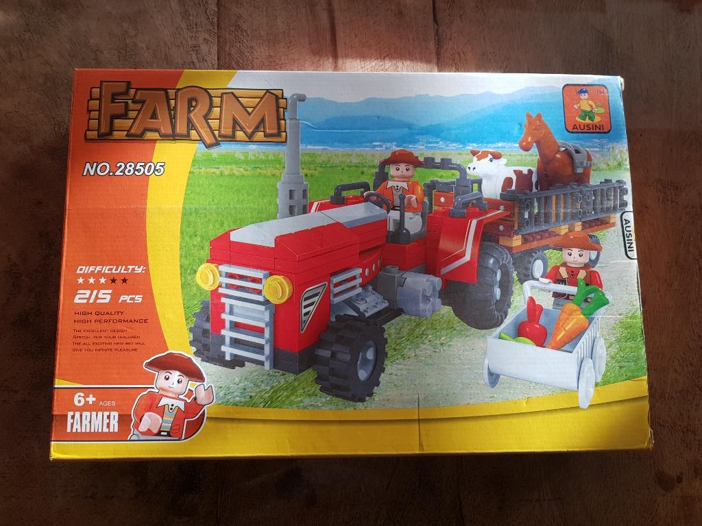 Blokkenset - Farm - Ausini, Kinderen en Baby's, Ophalen of Verzenden, Gebruikt, Overige merken