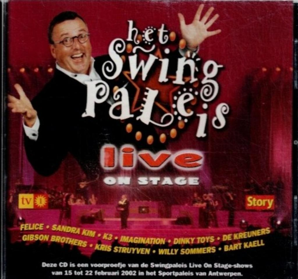cd    -   Het Swingpaleis Live On Stage, Enlèvement ou Envoi