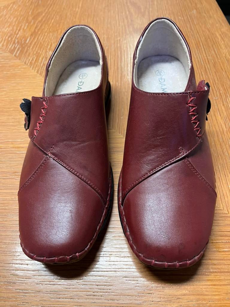 Chaussure Damart bordeaux pour femme taille 38 neuve, Enlèvement, Neuf, Rouge, Damart