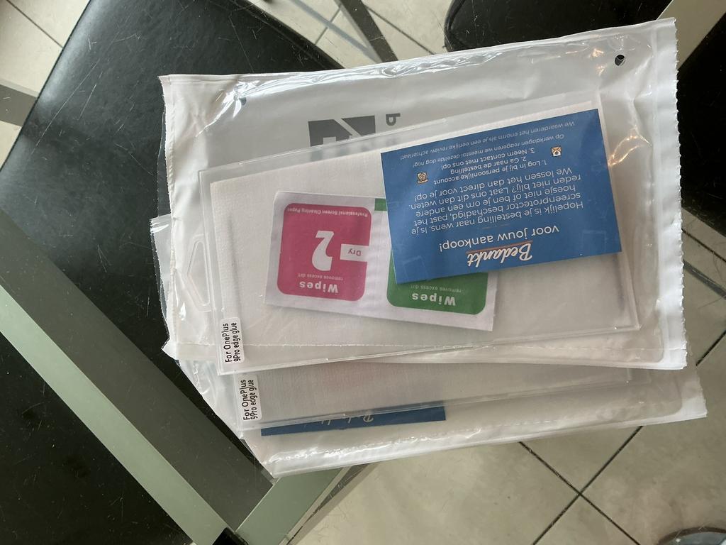 Screenprotector For OnePlus 9Pro edge glue, Ophalen, Nieuw