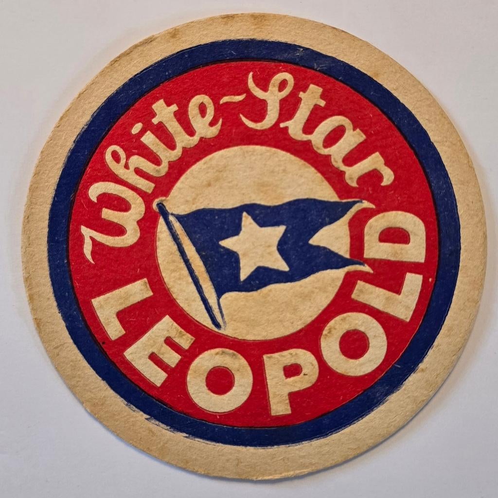 Leopold Sous Bock Bierviltje Bierdeckel Onderzetter, Ophalen of Verzenden, Gebruikt, Viltje(s)