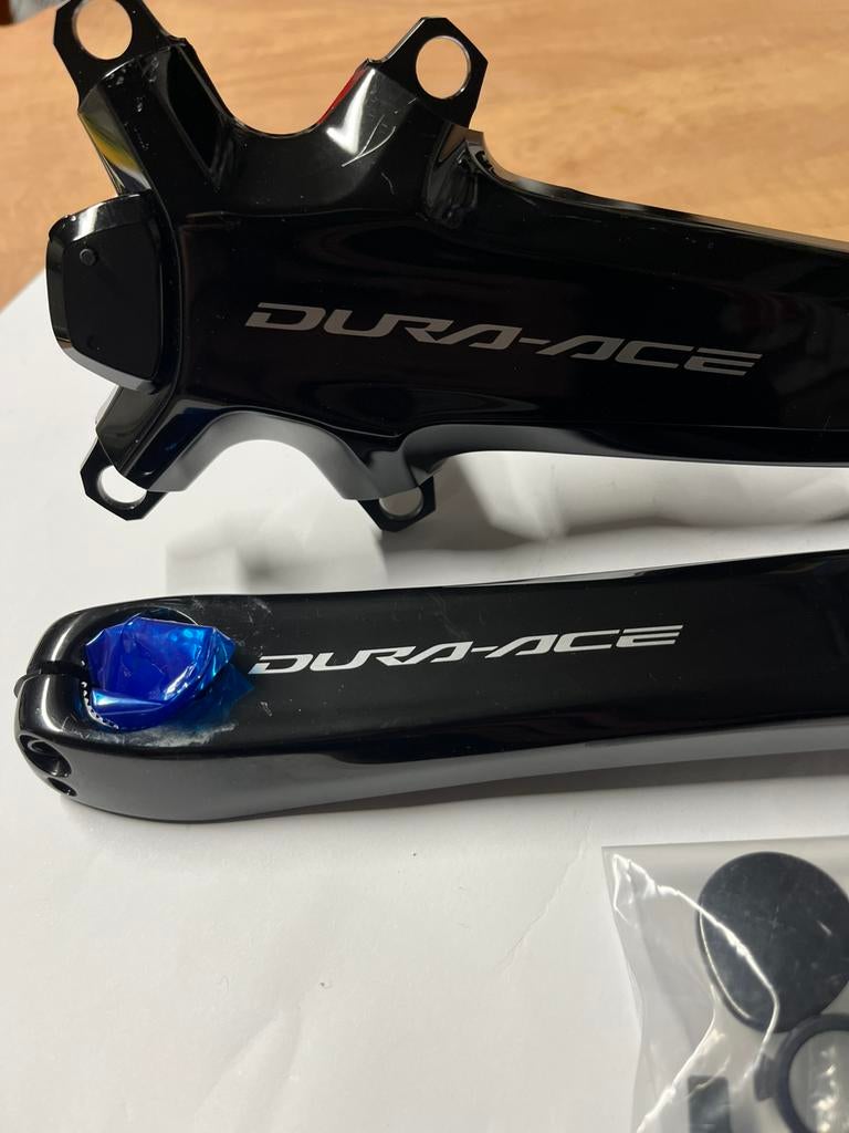 Shimano dura ace crankstel dubbele powermeter, Ophalen, Zo goed als nieuw