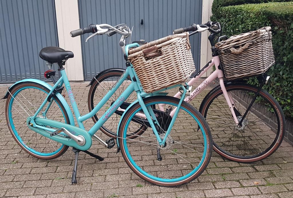 Setje Gazelle Miss grace 28 inch, Fietsen en Brommers, Ophalen, Zo goed als nieuw, Gazelle, Versnellingen