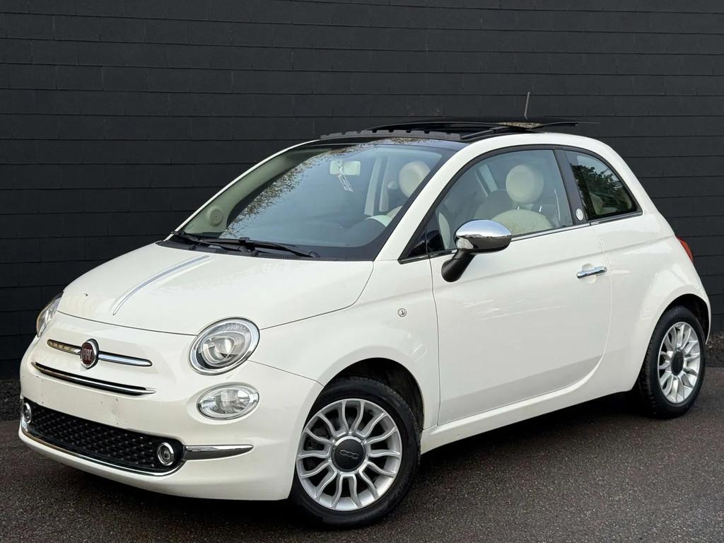 Fiat 500 1.2i+AIRCO+TOIT OUVRANT+JANTES+EURO 6B (bj 2018), Auto's, Fiat, Bedrijf, Te koop, ABS, Airconditioning, Bluetooth, Boordcomputer