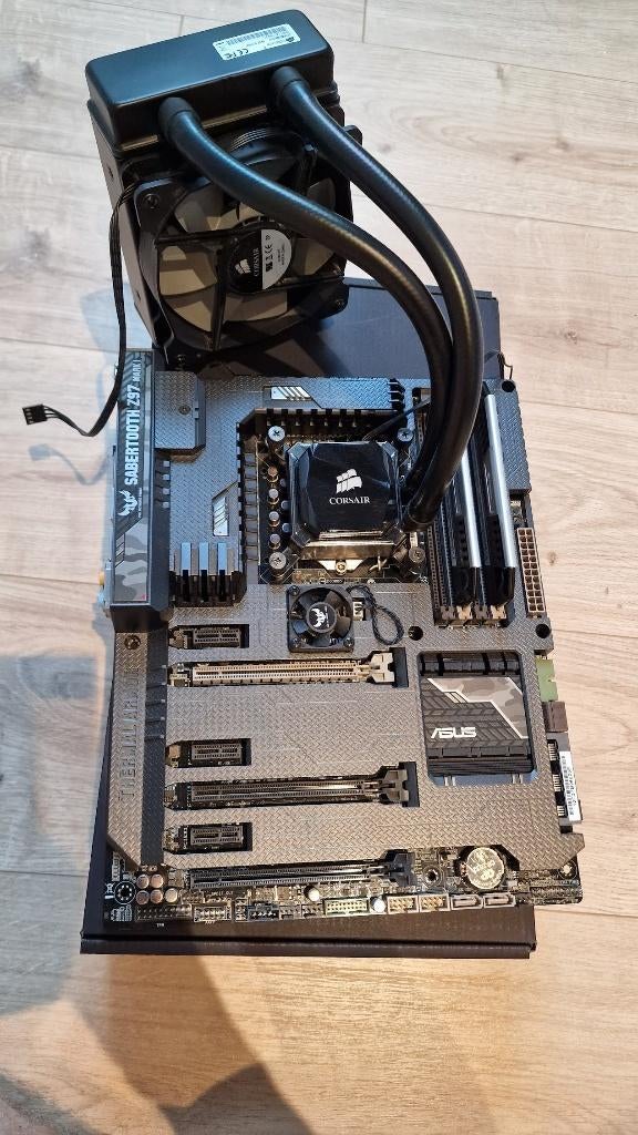 CPU + Moederbord + Ram + Koeler, Computers en Software, Ophalen, Gebruikt, DDR3, LGA 1150