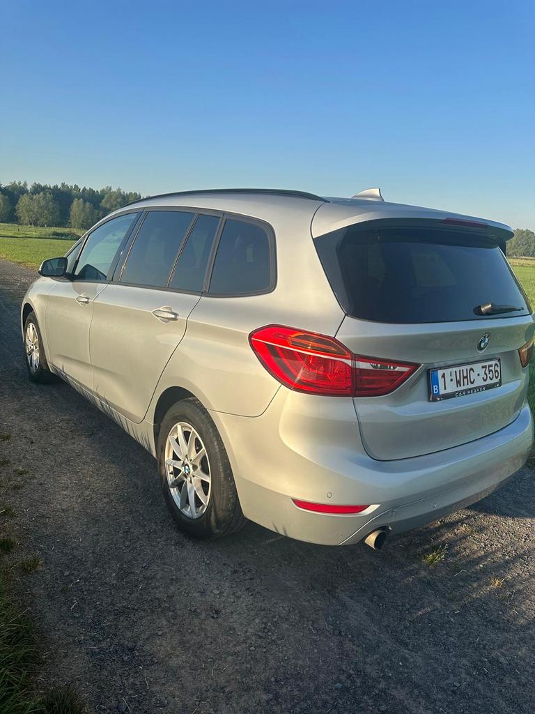 Bmw 216d gran tourer, Autos, Cuir, Argent ou Gris, Achat, Euro 6