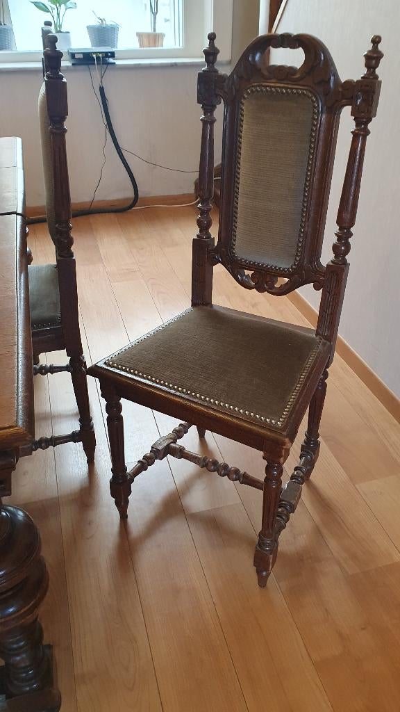 Salle a manger, Maison & Meubles, Cinq personnes ou plus, Enlèvement, Utilisé, 50 à 100 cm