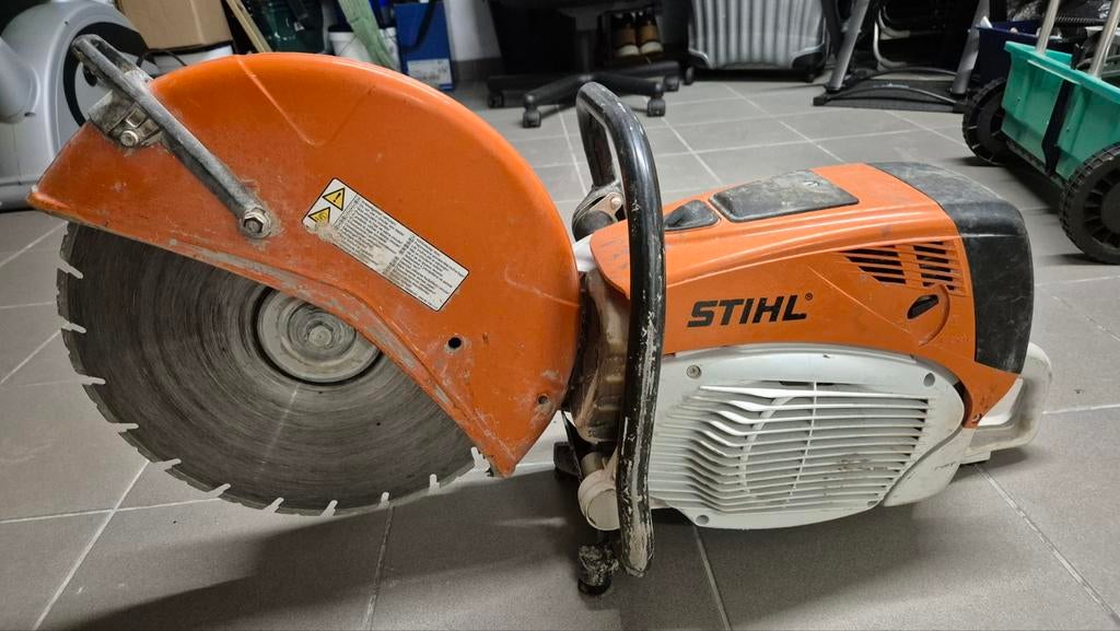 STIHL TS800 DIAMANTZAAG MET ZAAGBLAD, Ophalen