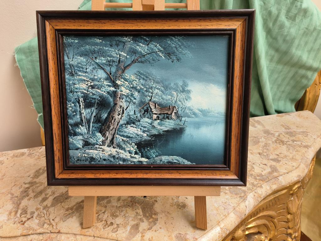 Schilderijtje op doek (vaste prijs), Antiek en Kunst, Kunst | Schilderijen | Klassiek, Ophalen