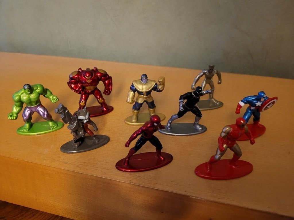 Set de figurines articulée Marvel, Enlèvement ou Envoi, Comme neuf