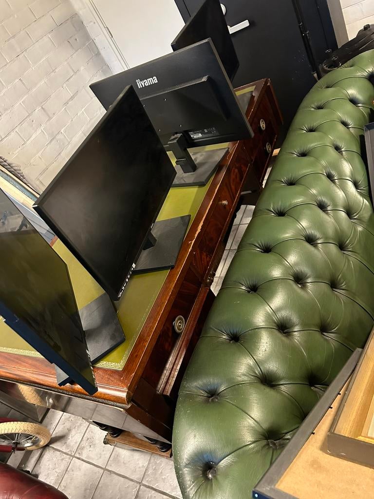 Chesterfield bureau gebruikte staat oerdegelijk, Huis en Inrichting, Ophalen, Zo goed als nieuw, Bureau